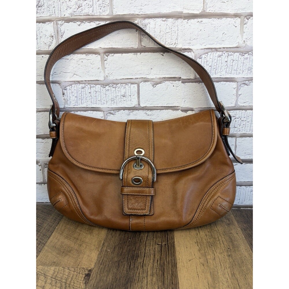 Coach Vintage Soho Flap Shoulder Bag Large F10192 Y2K